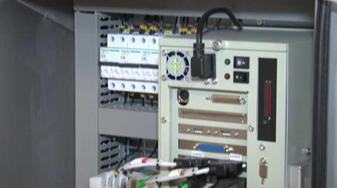 Coffret électrique Video stock 44246270