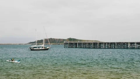 Coffs Harbour Wharf 02 Stock Footage
