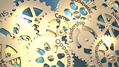 Cog Concept with keywords Stock Footage 124167338