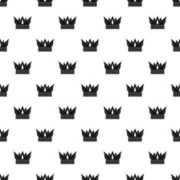 Cog crown pattern vector Stockillustratie