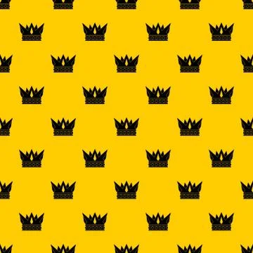 Cog crown pattern vector Stockillustratie