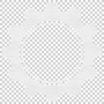Cog gear over white background Stock Illustration