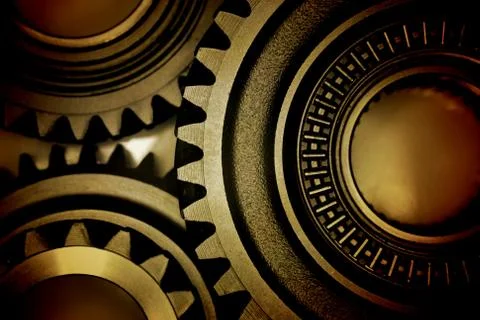 Cog gears 库存照片