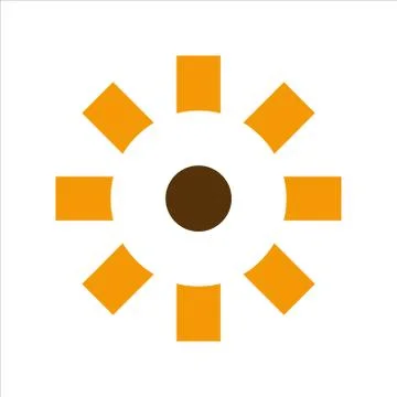 Cog icon. flat illustration of cog vector icon for web Stock Illustration