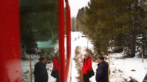 Cog Railway at Pike's Peak Stock Footage 25240455