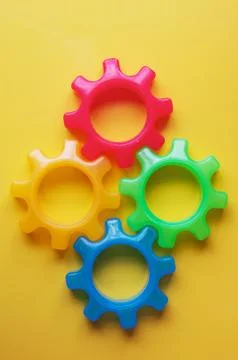 Cog Wheel Concept Stock Photos