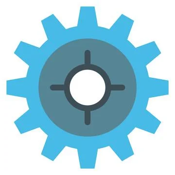 Cog wheel icon. Process symbol. Tech sign 스톡 일러스트