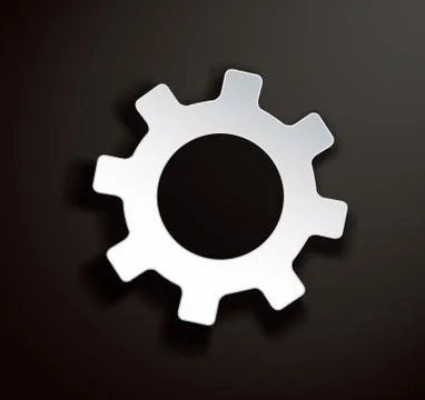 Cog wheel vector Stock Illustration