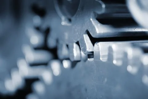 Cog wheels Foto stock