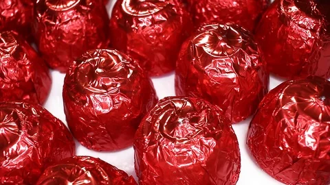 Cognac Cherries Cherry Bonbons Close up Texture Stock Video Footage Stock Footage 114049715