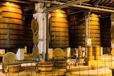 Cognac Distillery Stock Photos
