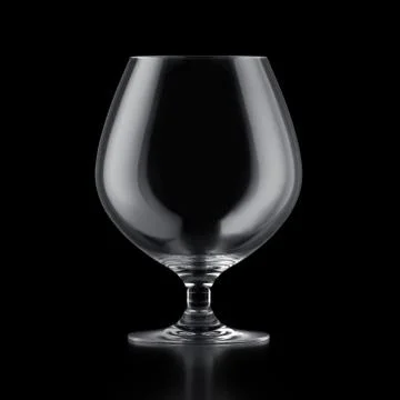 Cognac glass Stock Illustration