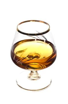 Cognac glass Stock Photos
