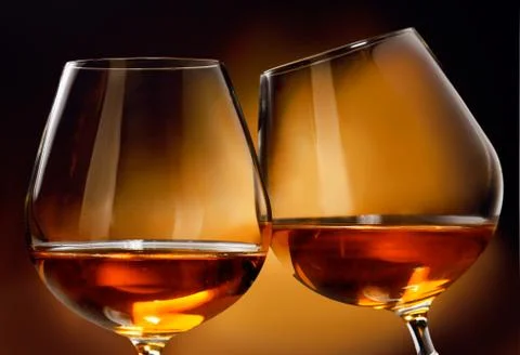 Cognac or brandy Stock Photos