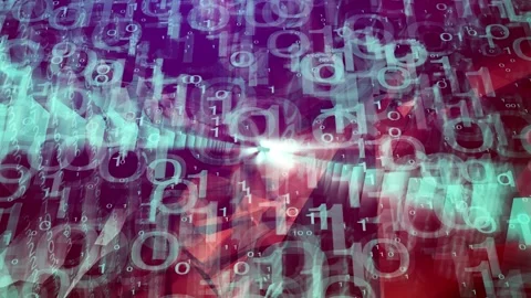 Cognitive computing and decision making are at the core of automation Video stock 242852328