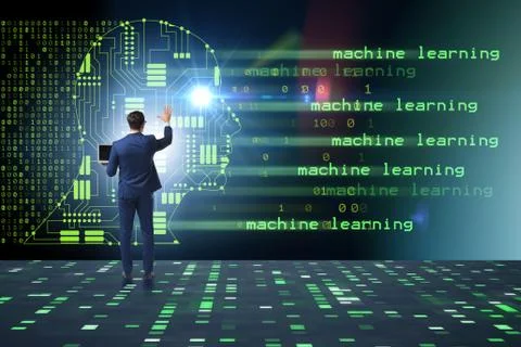 Cognitive computing and machine learning concept 写真素材