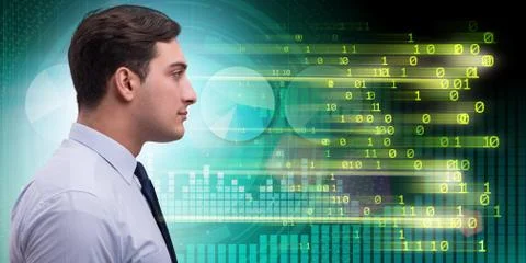 Cognitive computing and machine learning concept 写真素材