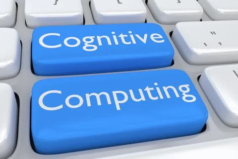 Cognitive Computing concept Stock Illustration