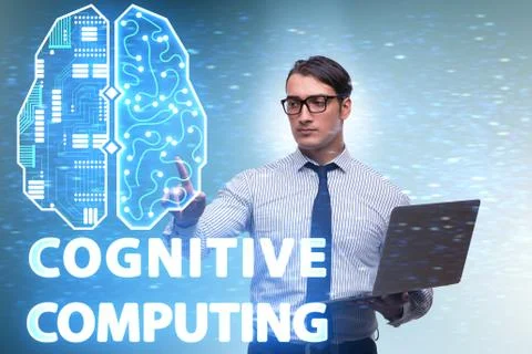 Cognitive computing concept as modern technology Stock-Fotos