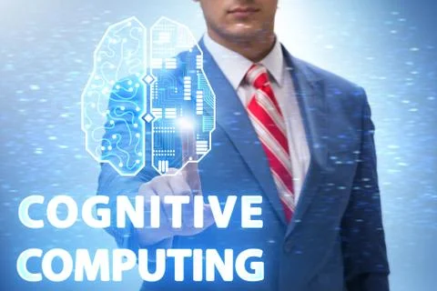 Cognitive computing concept as modern technology Stock-Fotos