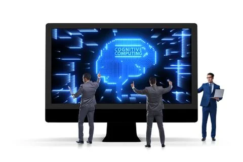 Cognitive computing concept as modern technology Stock-Fotos