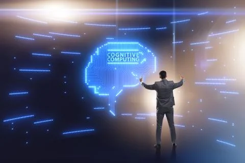Cognitive computing concept as modern technology Stock-Fotos
