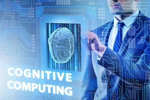 Cognitive computing concept as modern technology Stock-Fotos