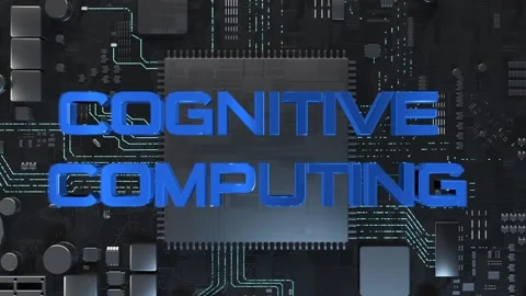 Cognitive computing mimics human thinking in machines. Stock Footage 266296521