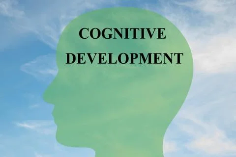 Cognitive Development brain concept Stock Illustration