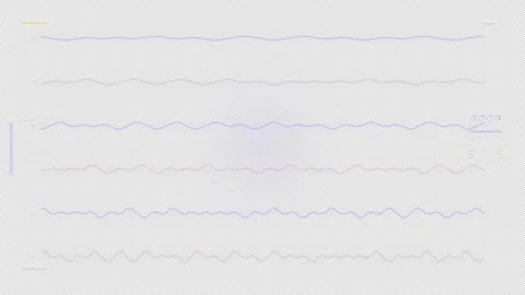 Cognitive HUD Mechanical Planetary Loader: Readout : 4K Alpha Stock Footage 332934836