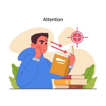 Cognitive skill. Human cognitive function, ability or capacity to process Stock Illustration