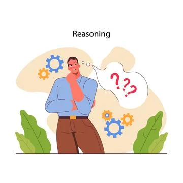 Cognitive skill. Human cognitive function, ability or capacity to process Stock Illustration