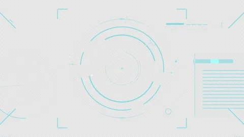 Cognitive Strategic HUD Apex Command: Master UI Screen : 4K Alpha Stock-Footage 332942083