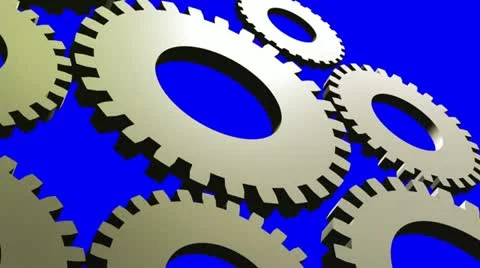 Cogs 5 Vídeo Stock 10916421