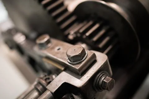 Cogs and bolt Stock Photos