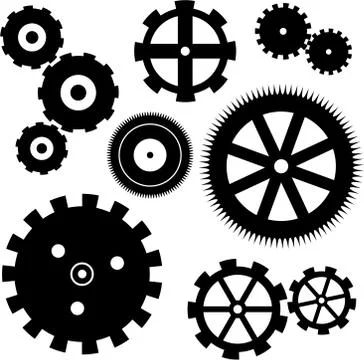 Cogs and Gears Stock-Illustration