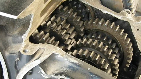 Cogs in gear Stock Footage 398227