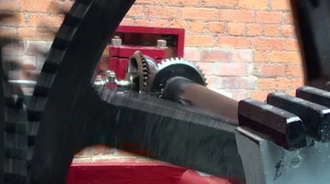 Cogs in motion. Video stock 50487017