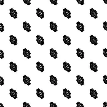 Cogwheel clothes button pattern seamless 스톡 일러스트