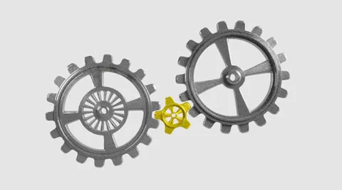 Cogwheels - Animation Vídeo Stock 24684276