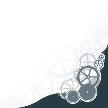 Cogwheels Stock Illustration