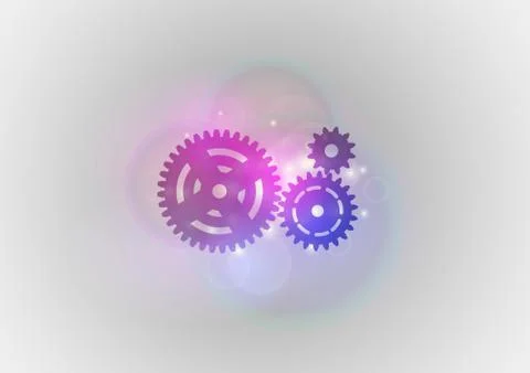 Cogwheels Stock Illustration