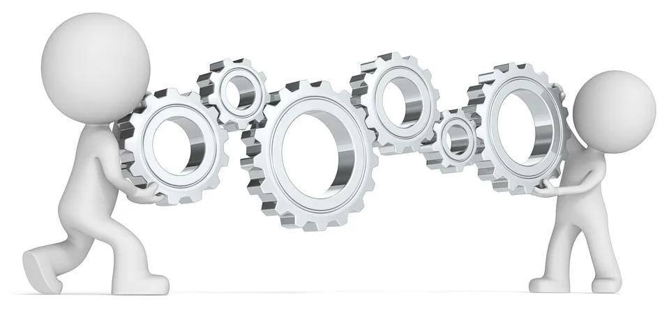 Cogwheels. Stock Illustration
