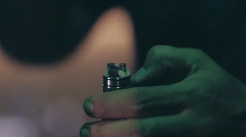 Coil building for vape 库存影片 68416938
