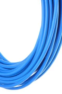 Coil of electrical cable Stock Photos