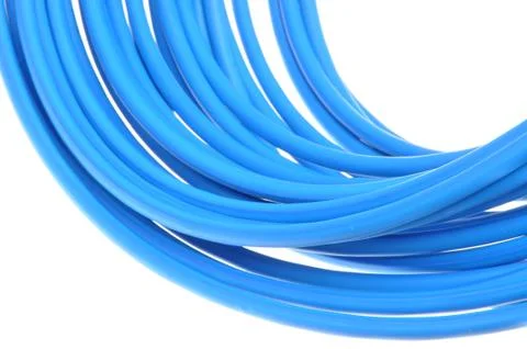 Coil of electrical cable Stock Photos