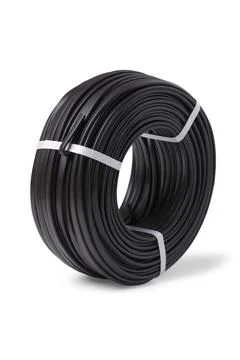 Coil of electrical copper wire Stock Photos