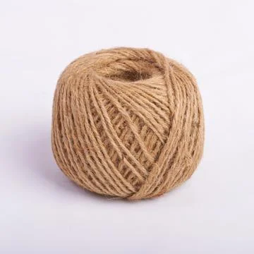 Coil of rope isolated Stock Photos