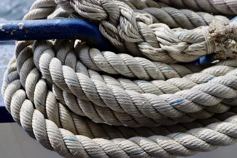 Coil of rope Stock Photos