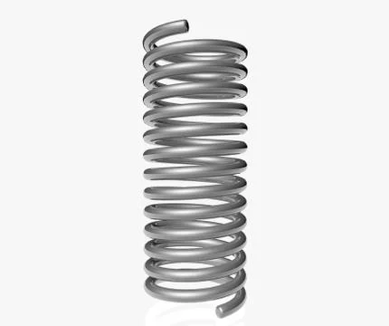 Coil spring Stock Illustration